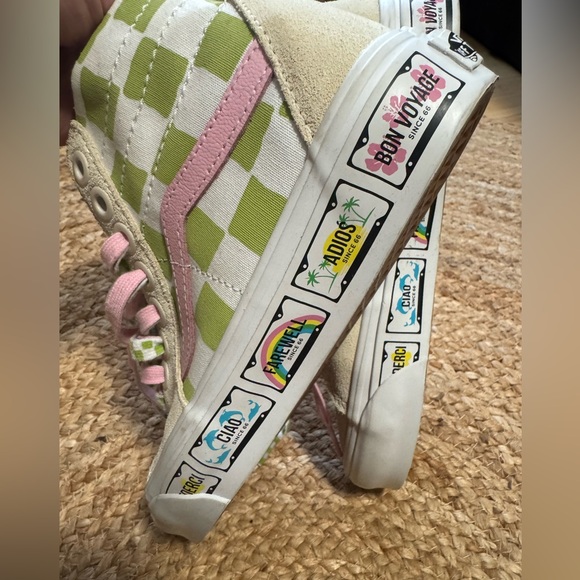 VANS off white 🩷 size 7.5 women’s - Picture 9 of 10